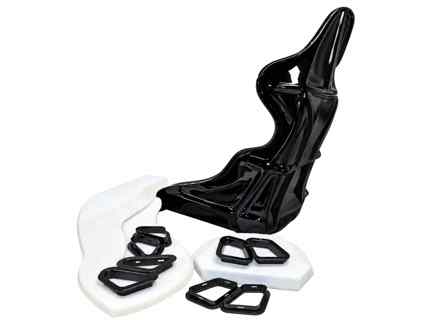 Seat Shell and Foam Kit with for 5 and 6-Point Seat Belts Dakar. Porsche 911 / 914